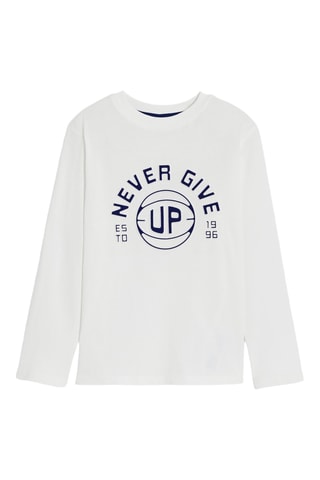 T-shirt - Branco - Okaidi