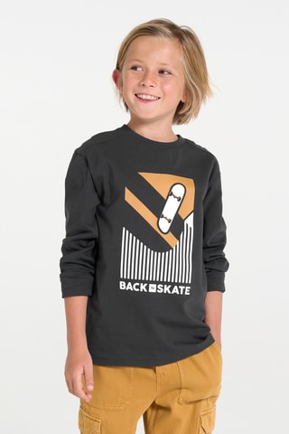 T-shirt - Preto - Okaidi