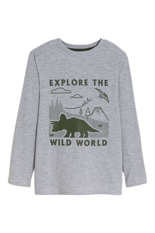 T-shirt - Cinzento - Okaidi