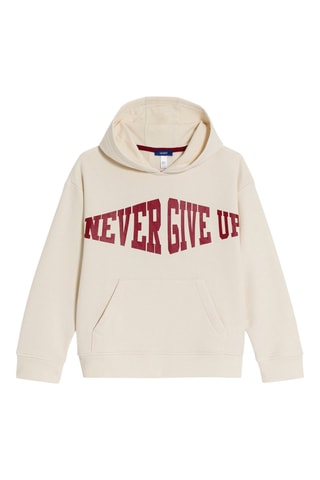 Sweat com capuz - Branco - Okaïdi