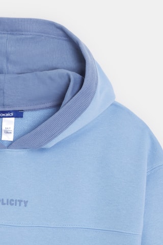 Sweat com capuz - Azul-claro - Okaidi