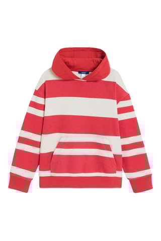 Sweat com capuz - Vermelho - Okaidi