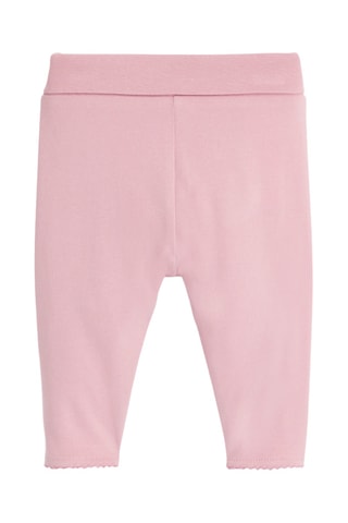 Top e calças - Branco e rosa - Obaibi