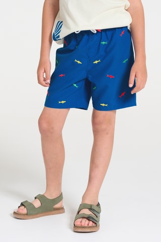 Calções de banho - Azul - Okaidi