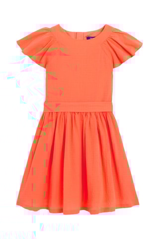 Vestido estilo patinadora - Laranja - Okaidi