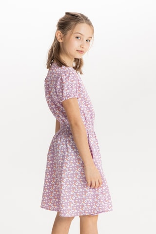 Vestido curto - Lilás - Okaidi