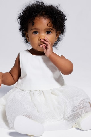 Vestido sem mangas - Branco - Obaibi