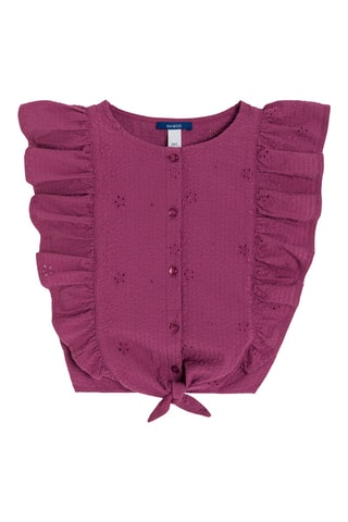 Camisa - Ameixa - Okaidi