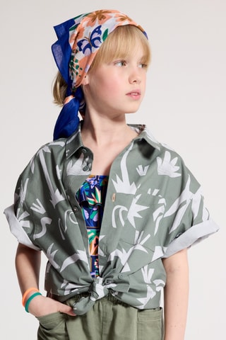 Camisa - Verde - Okaidi