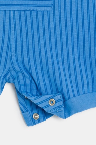 Jardineiras-calções - Azul - Obaibi