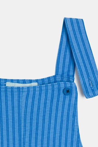 Jardineiras-calções - Azul - Obaibi