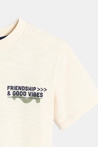 T-shirt - Bege - Okaidi