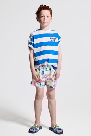 T-shirt - Azul - Okaidi