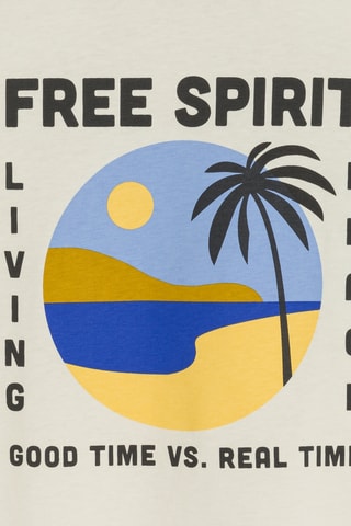 T-shirt - Bege - Okaidi