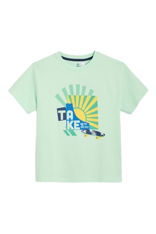 T-shirt - Verde-claro - Okaidi