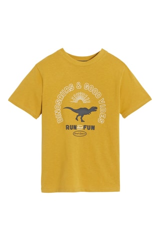 T-shirt - Amarelo mostarda - Okaidi