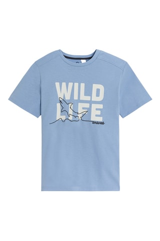 T-shirt - Azul-claro - Okaidi