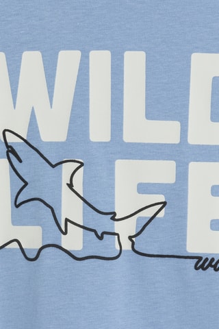 T-shirt - Azul-claro - Okaidi