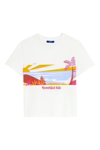 T-shirt - Branco - Okaidi