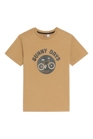 T-shirt - Castanho - Okaidi