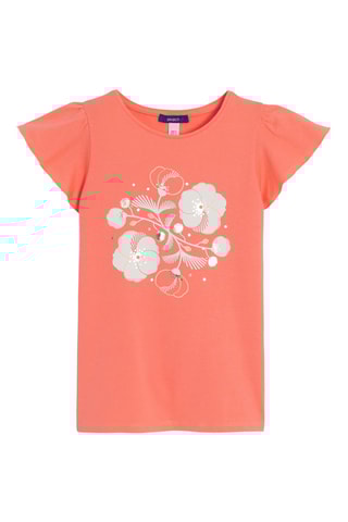T-shirt - Coral - Okaidi