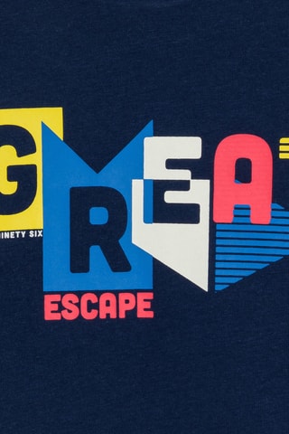 T-shirt - Azul-marinho - Okaidi