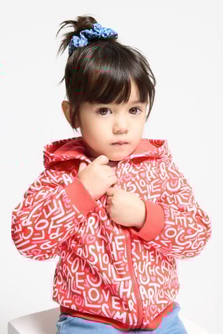 Sweat com capuz - Vermelho - Obaibi