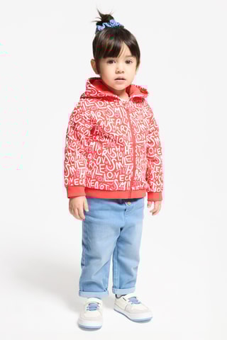 Sweat com capuz - Vermelho - Obaibi