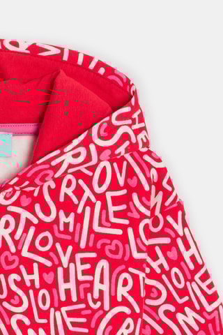 Sweat com capuz - Vermelho - Obaibi