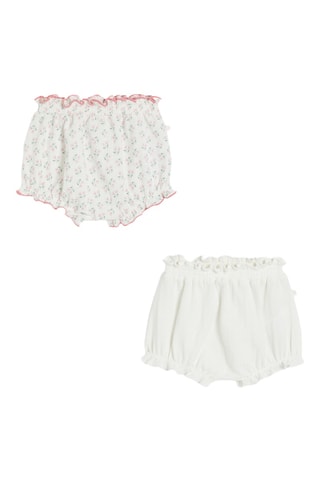 2 shorties - Branco - Obaibi