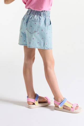 Calções - Azul-claro - Okaidi