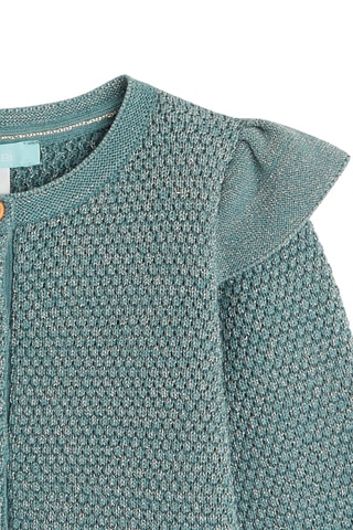 Casaco de malha - Verde-água