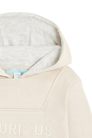 Sweat com capuz - Bege