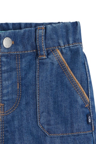 Calções de ganga - Azul