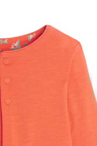 Casaco de malha reversível - Coral