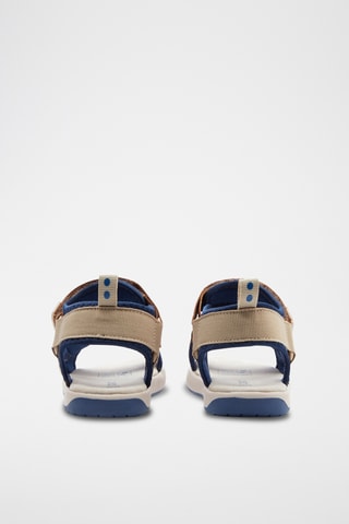 Sandálias em couro - Azul-cobalto