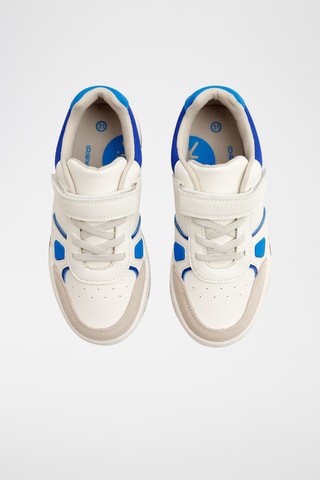 Sapatilhas - Branco e bege