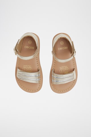 Sandálias em couro - Branco