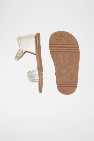 Sandálias em couro - Branco