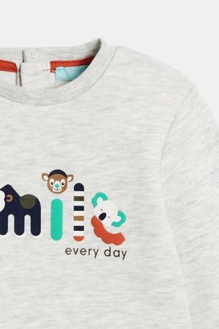 Sweat - Cinzento-claro 