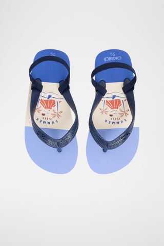 Sandálias - Azul 