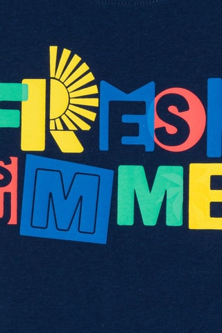 Camisola de alças - Azul-marinho 