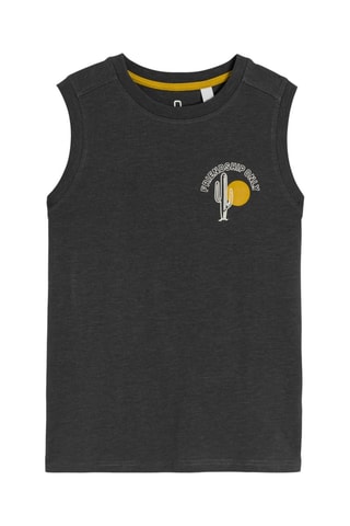 Camisola de alças - Cinzento 