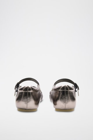 Babies em couro - Cinzento 