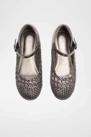 Babies em couro - Cinzento 