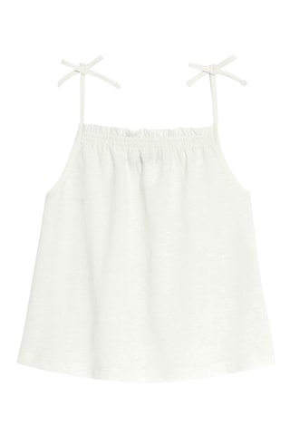 Camisola de alças - Branco 