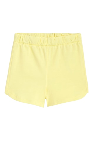 Camisola de alças e calções - Branco e amarelo