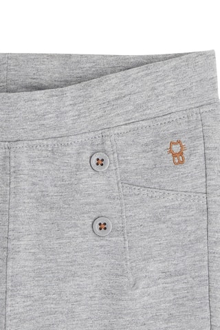 Calças - Cinzento-claro mesclado