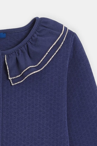 Casaco de malha - Azul-marinho