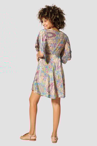 Abito - Blu, verde e giallo